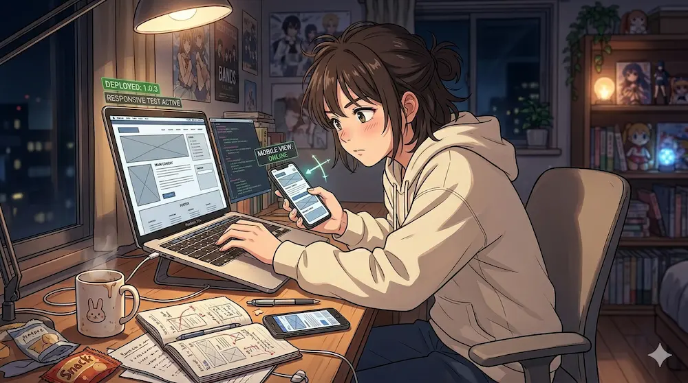 レシポンシブ対応