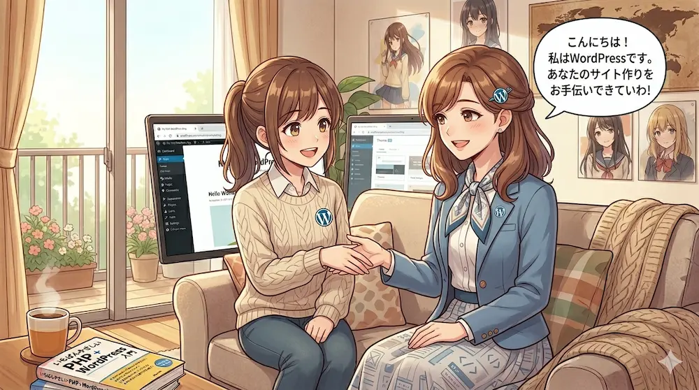 Wordpressと出会う