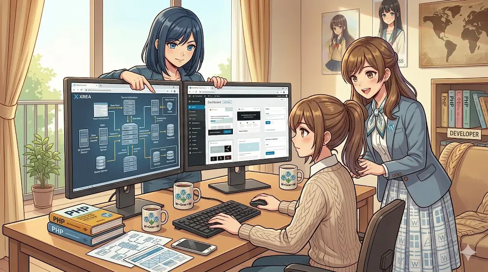 打ち合わせをする
