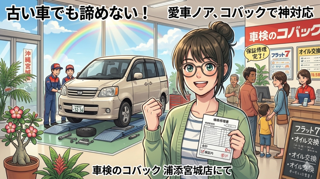 コバックへ
