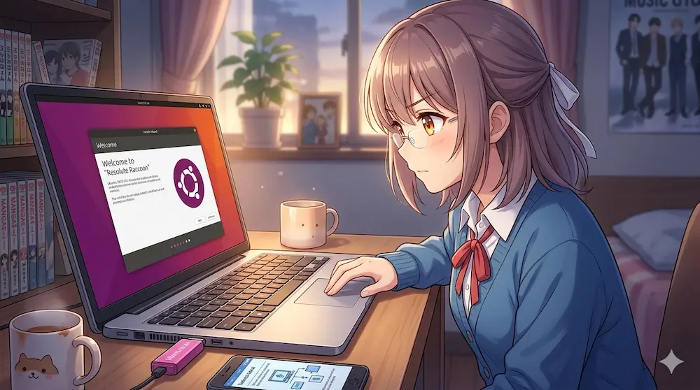 初めてのubuntu