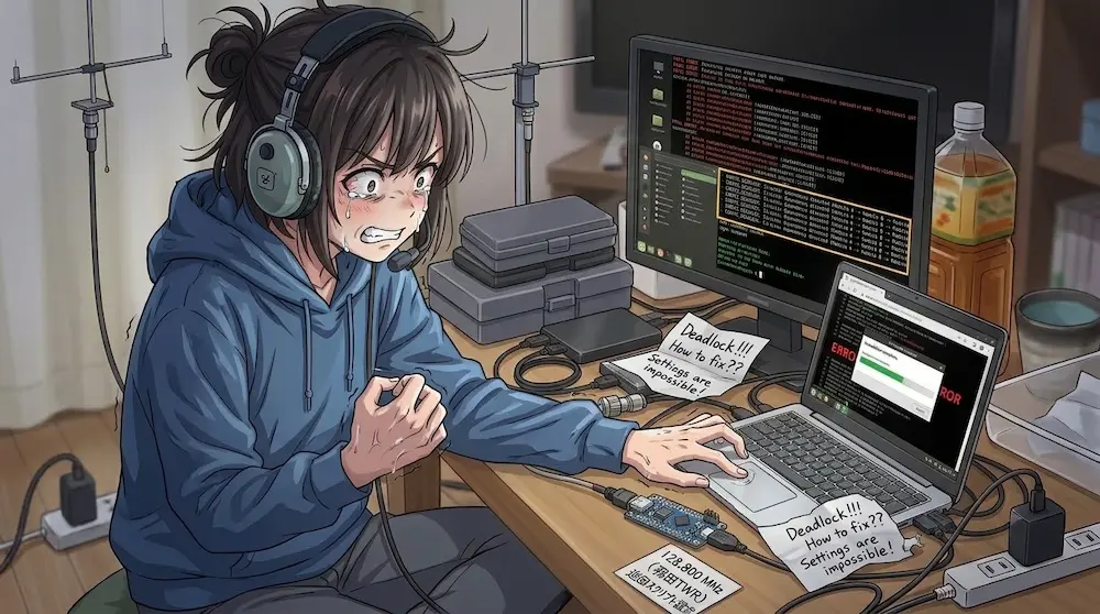 うまく行かない